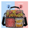 Insulated Picnic Bag Beach Cooler Bag Leopard Thermal Insulation Food Bag