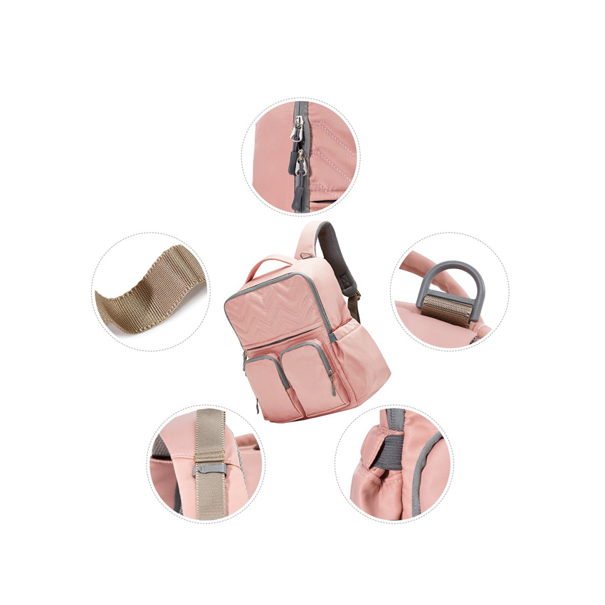 Wholesale Outdoor Baby Diaper Bag Fashion Mommy Travel Bag Baby Carry Bag