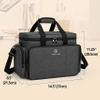 Large Makeup Bag Cosmetic Bag with Removable Dividers, Travel Makeup Case Holds Cosmetics Cosmetic Bag RJ21675