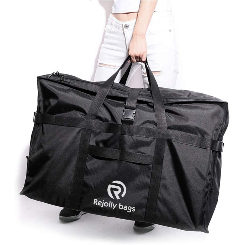 900d Oxford Fabric Foldable Extra Large Duffel Bags, Carry on Travel Bag for Men and Women Camping/Moving Boxes/Airplanes/Hospital Duffel Bag