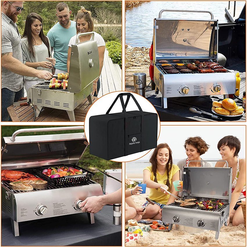 Portable Gas Grill Carrying Bag Fits Pit Boss Grills, Griddle Carry Bag 600d Heavy Duty Water-Resistant Grill Bag