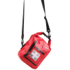 Waterproof First Aid Kit Bag Empty Roll Top Boat Emergency Sports Storage Adjustable Durable Red for Boating