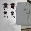Premium BBQ Grill Cover, Heavy-Duty Gas Grill Cover for Weber Spirit, Weber Genesis, Char Broil etc. Rip-Proof & Waterproof Grill Cover