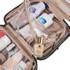 Hanging Travel Toiletry Bag Organizer, Large Makeup Cosmetic Case for Bathroom Shower Toiletry Bag