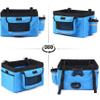 Bike Basket Folding Pet Cat Dog Carrier Front Removable Bicycle Handlebar Quick Release Easy Install Detachable Cycling Bag Mountain Picnic Shopping