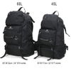 45L Waterproof Backpacks for Women or Men Short & Long Haul Travelling, Any Outdoor Sports, Camping and Hiking Backpack