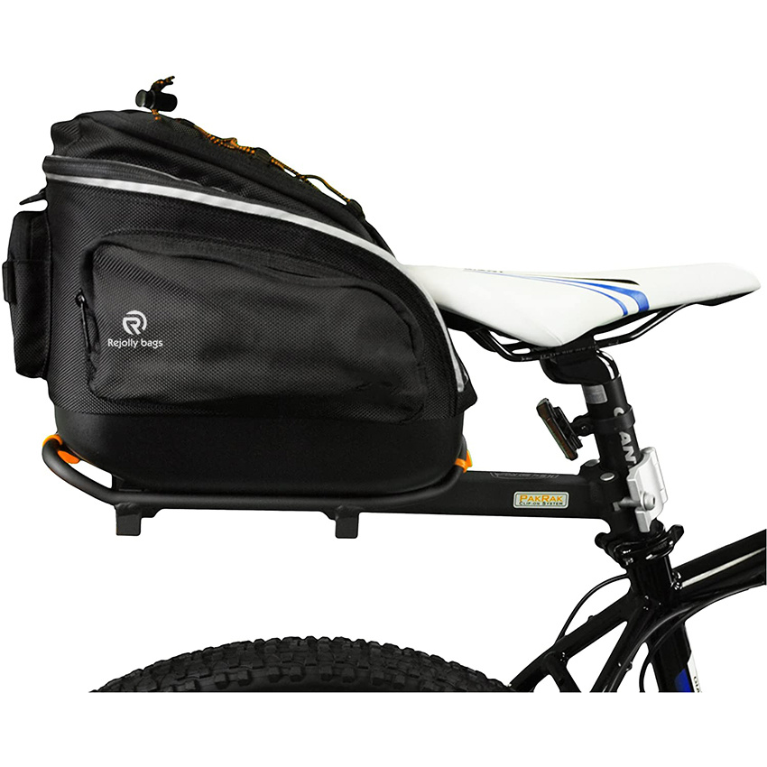 Quick-Release Mini Commuter Bike Trunk Bag Cycling Rear Seat Commuter Pack