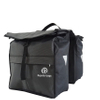 Top Load Double Pannier Water Resistant Cycling Side Bags Large, Carrying Handle, Reflective Spots Bicycle Bag