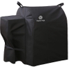 Heavy Duty Waterproof Wood Pellet Grill Cover, Outdoor Full Length Velcro Straps & Handles Easy to Clean Grill Cover