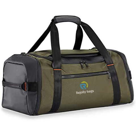 Wholesale Large Outdoor Handle Duffles with PVC-Lined Pocket for Traveling Bag