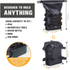 Roll Bumper Bag Completely Waterproof, Quick Installation and Easy to Clean Multifunctional Motorcycle Bag