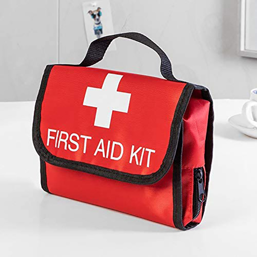 Folding First Aid Storage Bags Empty Emergency Treatment Supplies Organizer Pouch Rescue Medical Survival Handbags