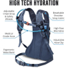 2L Hydration Water Bladder Lightweight Running Backpack, Also for Cycling, Hiking, Ski, Snow for Men, Women & Kids Hydration Backpack