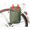 Canvas Leather Bicycle U-Lock Tote Bike Lock Holster Bag
