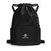 Waterproof Drawstring Gym Backpack Bag for Men & Women, Sport Gym Sack Mini Travel Daypack Bag