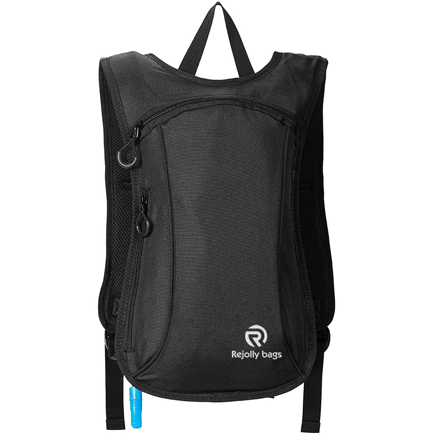 Hydration Backpack Pack From Recycled Polyester - 2L Bladder for Women Men Rave Hydration Backpack