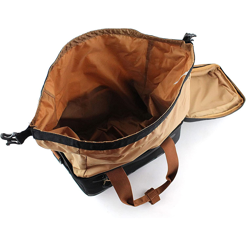 Bike Rear Rack Bag Bicycle Trunk Large Capacity Water Resistant Pannier with Rain Cover