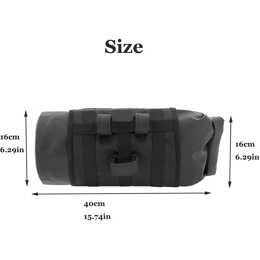 Waterproof Outdoor Bicycle Handlebar Front Frame Storage Bag Road Bicycle Accessory Bicycle Bag