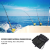 Waterproof Durable Large Capacity Fishing Tackle Gear Organizer Travel Carry Case Shoulder Storage Bag with 5 Poles Tackle Fishing Gear Bag