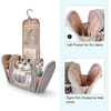 Hanging Toiletry Bag Water-Resistant Cosmetic Makeup Bag Travel Organizer for Shampoo, Full Sized Container Toiletry Bag