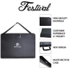 Sports Festival Portfolio Case with Shoulder Strap Artist Artwork Bag Waterproof for Sketching