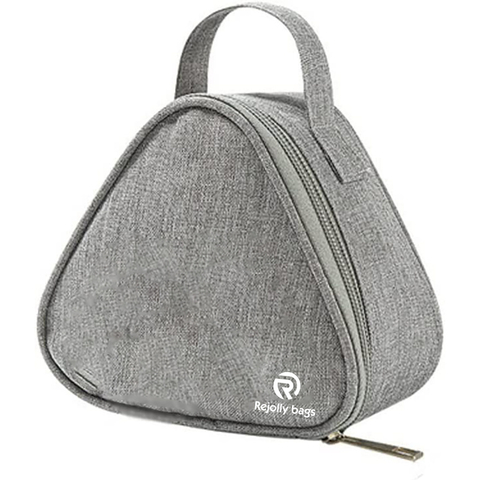 Triangular Insulation Lunch Bag Mini Aluminum Foil Student Rice Ball Bag Cute Portable Lunch Box Outdoor