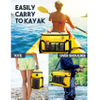 Kayak Cooler Bag Waterproof Seat Back Cooler Lawn Chair Style Accessories Portable Ice Chest Travel Lunch Beaches Trips
