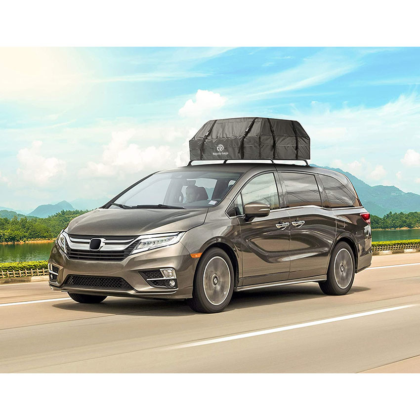 Durable Roof Top Waterproof Cargo Bag Zone Tech Classic Black 15 Cubic Feet Premium Quality Universal Waterproof Fold-Able Leak Proof Traveling Roof Top Car Bag