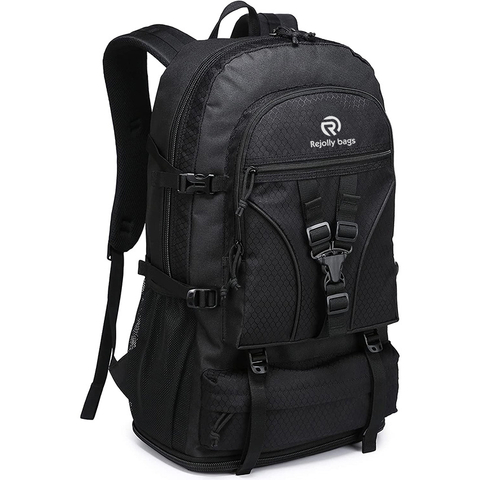 Hiking and Camping 40+5 L Expandable Hiking and Lightweight Travel Backpack