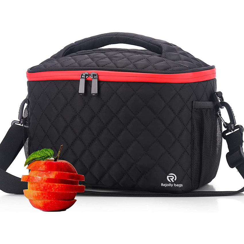 Womens Lunch Bag Box for Work Insulated Leakproof Insulated with Shoulder Strap