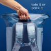 Waterproof Reusable Travel Backpack Lightweight Dry Soft Cooler Bag RJ228387