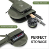 Durable Water-Resistent Fishing Rod Case Multiple Storage Fishing Tackle Bag RJ21791