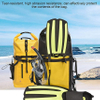 Diving Swimming Backpack Waterproof PVC Outdoor Flippers Storage Bag for Drifting