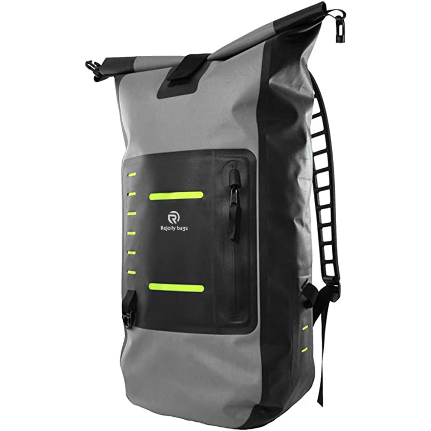 Lightweight 30L Waterproof Commuter Dry Bag Backpack with Breathable Silicone Shoulder Straps Bag