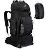 90L Camping Travel Backpack with Rain Cover Lightweight Travel Daypack for Climbing Camping Touring Bag