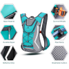 Hydration Backpack with 2L Water Bladder, Lightweight Rucksack for Climbing Hiking Cycling Hydration Bag