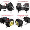 Motorcycle Saddle Waterproof Side Bag 60L for Honda YAMAHA Suzuki Motorcycle Pack Removable Detachable Bag