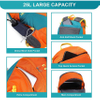 Lightweight Hiking Daypack 25L Water Resistant Backpack for Travel