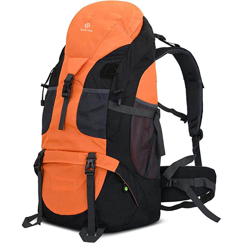50L Comfortable Camping Lightweight Bag with Adjustable Straps for Outdoor Travel Backpack