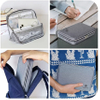 Big Capacity Pencil Case Canvas Large Storage Pouch Pen Holder Simple Stationery Bag Office Organizer School Supplies Pen Bag RJ21646