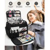 Toiletry Travel Bag, Cosmetics Beauty Hairdresser Bag with Shoulder Strap Insulation Material Cosmetic Bag RJ21684