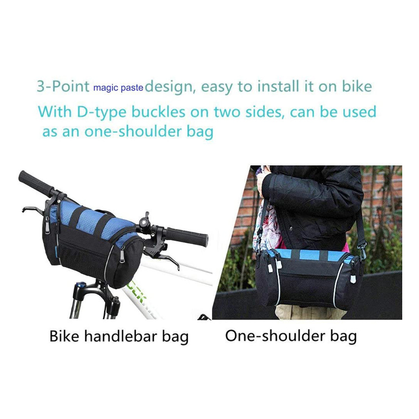 Bicycle Travel Sports Handlebar Bag Front Frame Pack Bike Front Basket Bag