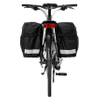 Durable Bicycle Pannier Bag Large Pockets Outdoor Sports Extendable Bicycle Rear Seat Trunk Bag Bike Accessories