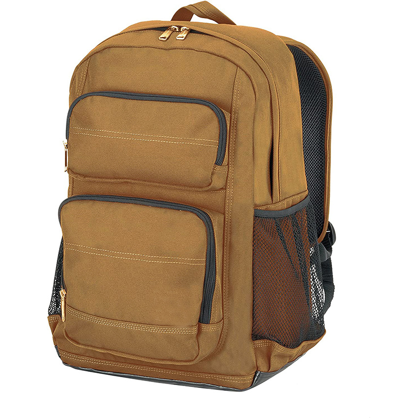 Multi - Functional Work Bag with Padded Laptop Sleeve and Tablet Storage for a Brown Standard Work Backpack