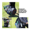 Heavy Duty Mesh Sports Bag Storage Basketball Soccer Ball Bag Gym Travel Bag
