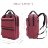 Slim Computer Backpacks Water Resistant Casual Bookbag Travel Work Carry on Backpack Casual Daypack