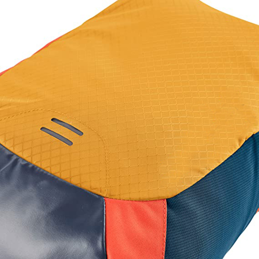 Sustainable Large Durable Yellow Travel Bag Urban Backpack for Vacation or Business Travel