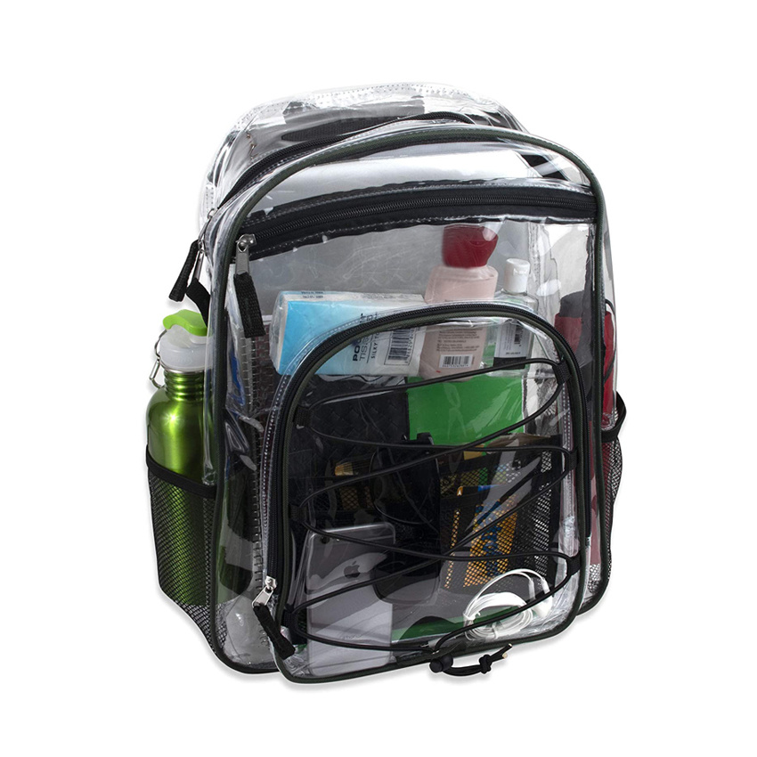 Clear Backpack Heavy Duty Transparent Bag Best Daypack Waterproof Backpack PVC Backpack