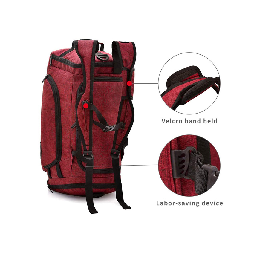Waterproof Sports Gym Travel Duffel Bag Large Storage Tote Luggage Bag