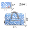 Durable Nylon Foldable Bag Large Capacity Waterproof Travel Tote Bag Wholesale Travel Luggage Bag